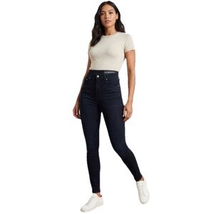 Outerknown S.E.A. Hudson Skinny High Rise Women’s Black Jeans Size 25